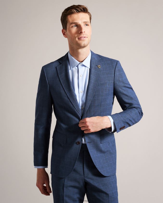 roupas Ted Baker jaqueta drydenj azul marinho marinha homens 8X6HDF1483